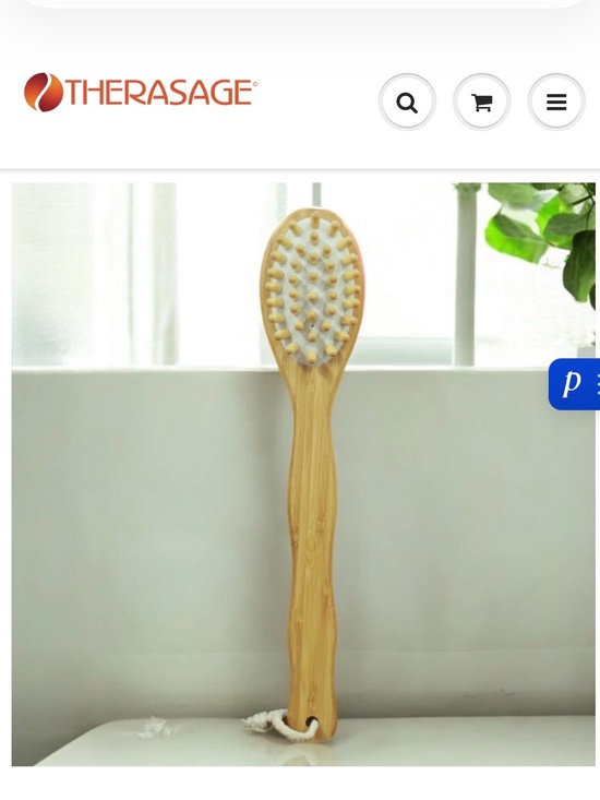 Therasage Other - NEW TheraBrush With Copper Bristles - LONG HANDLE Vegan List Price $57.00